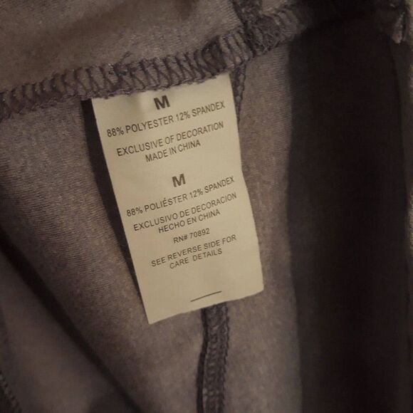 Apana Activewear Jacket Womens Med Purple Asymmetrical 1/4 Zip Pockets - Picture 9 of 10